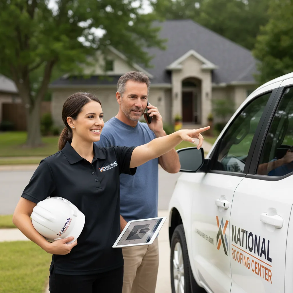 National Roofing Center customer support in Brightwaters